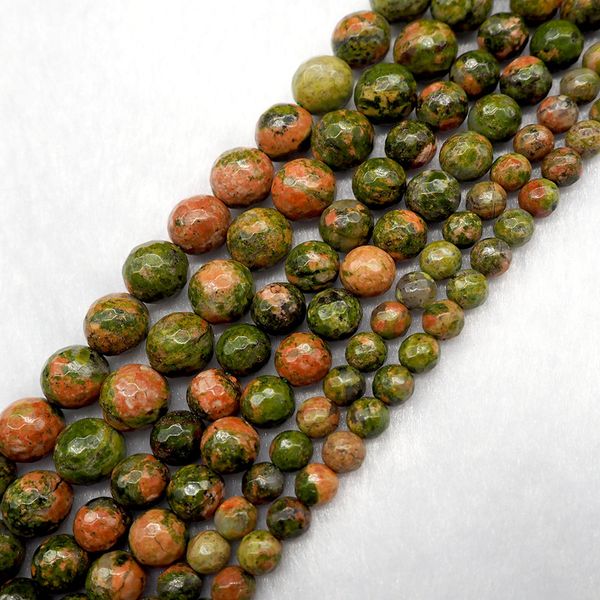 faceted natural unakite stone beads 6/8/10mm round loose cut stone beads for jewelry making diy accessories strand 15, Black
faceted natural unakite stone beads 6/8/10mm round loose cut stone beads for jewelry making diy accessories strand 15, Black