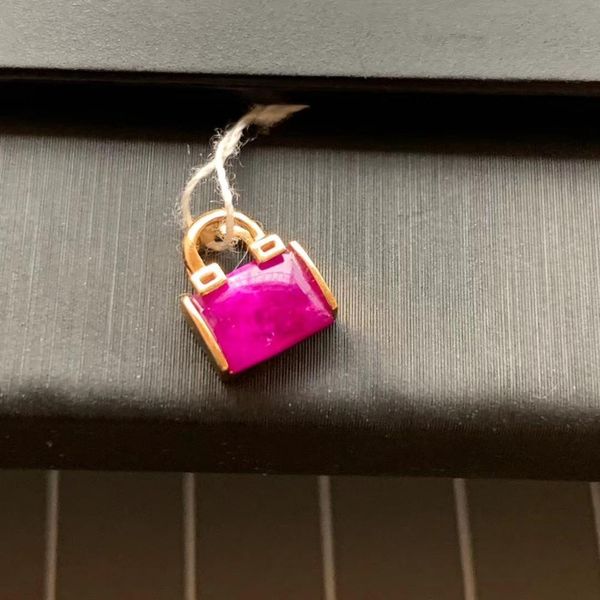 j010417 fine jewelry 18k gold au750 100% natural purple sugilite gemstones pendants for women necklace, Silver
j010417 fine jewelry 18k gold au750 100% natural purple sugilite gemstones pendants for women necklace, Silver