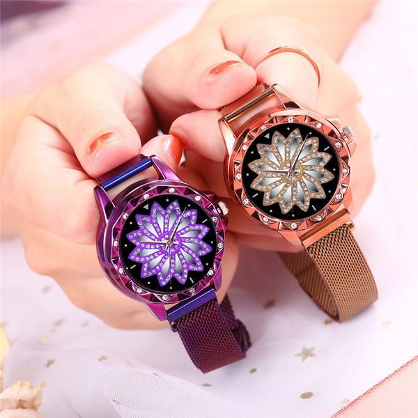 fashion wristwatch dress women's watch rhinestone girls bracelet watches design ladies flower 2019, Slivery;brown
fashion wristwatch dress women's watch rhinestone girls bracelet watches design ladies flower 2019, Slivery;brown