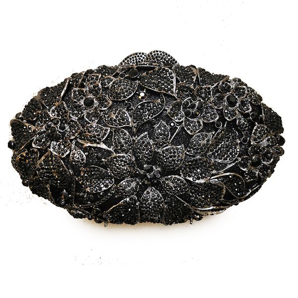 2020 oval shape black rhinestone crystal clutch evening purse floral shoulder handbags xiyuan party clutches prom pouch
2020 oval shape black rhinestone crystal clutch evening purse floral shoulder handbags xiyuan party clutches prom pouch