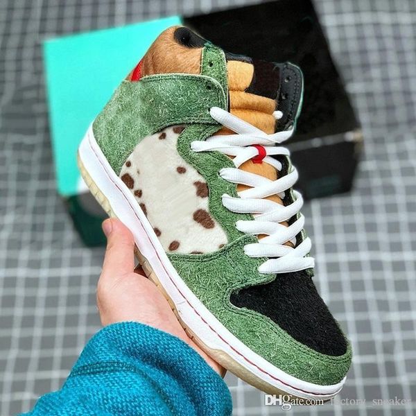 sb dunk high pro qs собака кроссовки для мужчин женщин зеленый леопард зерна скейтборд тренеры мужские дизайнерские спортивные кроссовки siz, White;red
sb dunk high pro qs собака кроссовки для мужчин женщин зеленый леопард зерна скейтборд тренеры мужские дизайнерские спортивные кроссовки siz, White;red