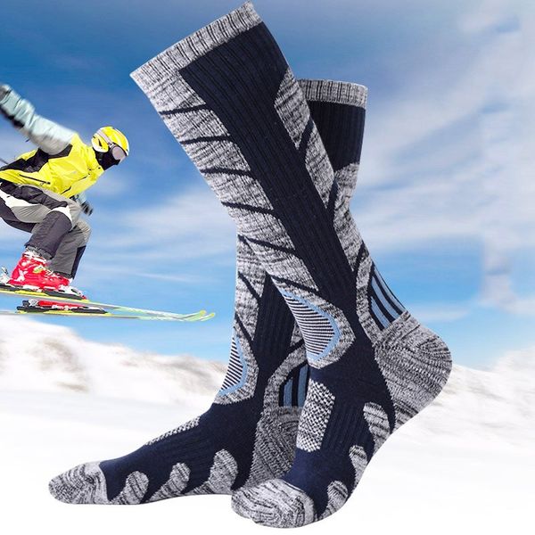 professional sport socks cotton blends colorful thicken outdoor snow winter warm skiing mountaineering wear warm ski socks, Black
professional sport socks cotton blends colorful thicken outdoor snow winter warm skiing mountaineering wear warm ski socks, Black