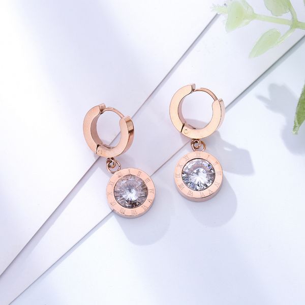 new roman number round earring crystal women earrings for festival anniversary fashion trendy jewelry, Silver
new roman number round earring crystal women earrings for festival anniversary fashion trendy jewelry, Silver