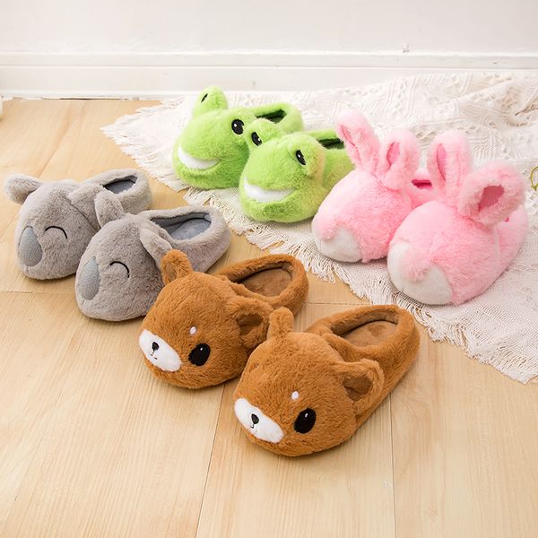 super soft cute indoor shoes warm animal house shoes for winter animal for kids, Black;grey
super soft cute indoor shoes warm animal house shoes for winter animal for kids, Black;grey