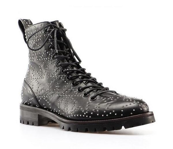 luxury new stars female rivet boots jc womens martin army knight motorcycle cow leather size 35-42, Black
luxury new stars female rivet boots jc womens martin army knight motorcycle cow leather size 35-42, Black