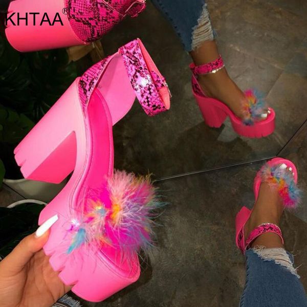 women fur sandals snake ladies thick high heels female shoes platform women's ankle buckle strap cover heels footwer summer new, Black
women fur sandals snake ladies thick high heels female shoes platform women's ankle buckle strap cover heels footwer summer new, Black