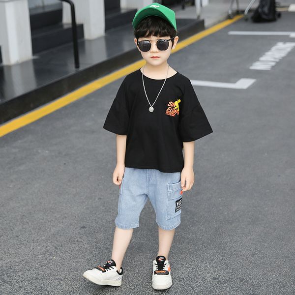 baby boy's summer clothes t-shirt and shorts set 3-8 years old two piece suit, White
baby boy's summer clothes t-shirt and shorts set 3-8 years old two piece suit, White