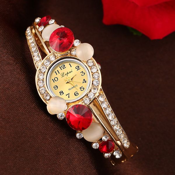 lvpai fashion casual watches dress quartz watch women bracelet watch alloy flowers diamond wrist watches, Slivery;brown
lvpai fashion casual watches dress quartz watch women bracelet watch alloy flowers diamond wrist watches, Slivery;brown