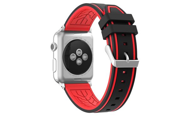 for apple watch bands wristband smart straps 38/40mm 42/44mm designer two-color silicone sports watch belt replacements iwatch series 54321, Black;brown
for apple watch bands wristband smart straps 38/40mm 42/44mm designer two-color silicone sports watch belt replacements iwatch series 54321, Black;brown