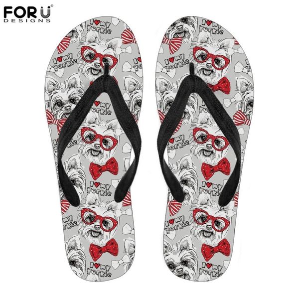 forudesigns cute yorkshire terrier pattern slippers woman summer fashion women flip flops casual beach slip-on flipflops female
forudesigns cute yorkshire terrier pattern slippers woman summer fashion women flip flops casual beach slip-on flipflops female