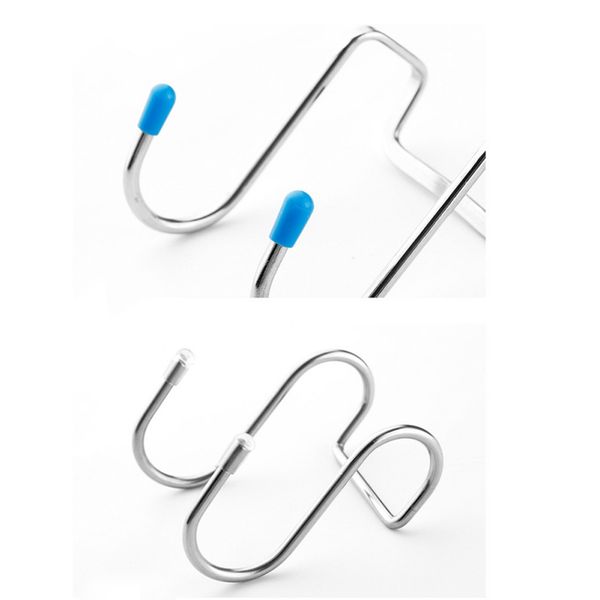 stainless steel double s shape storage hook for bathroom kitchen wall and door organizer accessories home storage hooks
stainless steel double s shape storage hook for bathroom kitchen wall and door organizer accessories home storage hooks