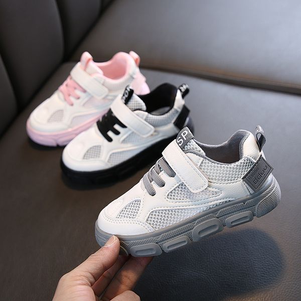 fashion summer mesh breathable childrens sports sneakers spring autumn girls boys student kids flats soft bottom running shoes, Black;red
fashion summer mesh breathable childrens sports sneakers spring autumn girls boys student kids flats soft bottom running shoes, Black;red