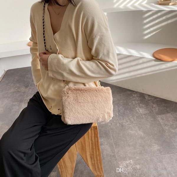 plush and plush small women's bag 2019 new fashion korean versatile one shoulder messenger bag small girl chain bag
plush and plush small women's bag 2019 new fashion korean versatile one shoulder messenger bag small girl chain bag