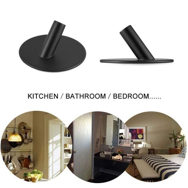 sticky hook, self-adhesive black wall-mounted hook for key robe towel, stainless steel hook, no drill, no screw, waterproof, sui
sticky hook, self-adhesive black wall-mounted hook for key robe towel, stainless steel hook, no drill, no screw, waterproof, sui
