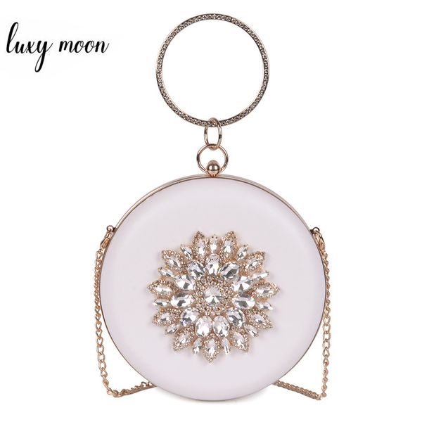 women's evening clutch white clutch bag sun flower crystal round handbags design wedding purse party shoulder bag zd1528
women's evening clutch white clutch bag sun flower crystal round handbags design wedding purse party shoulder bag zd1528