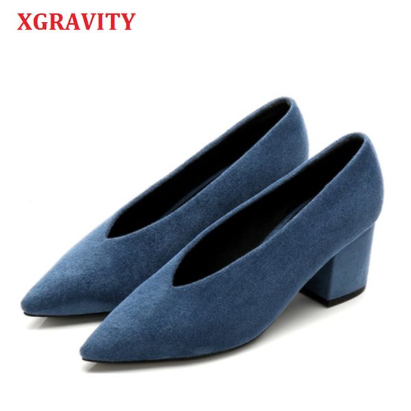 xgravity flock footwear designer vintage evening shoes ladies fashion pointed toe v cut woman shoes high heel pumps c061, Black
xgravity flock footwear designer vintage evening shoes ladies fashion pointed toe v cut woman shoes high heel pumps c061, Black