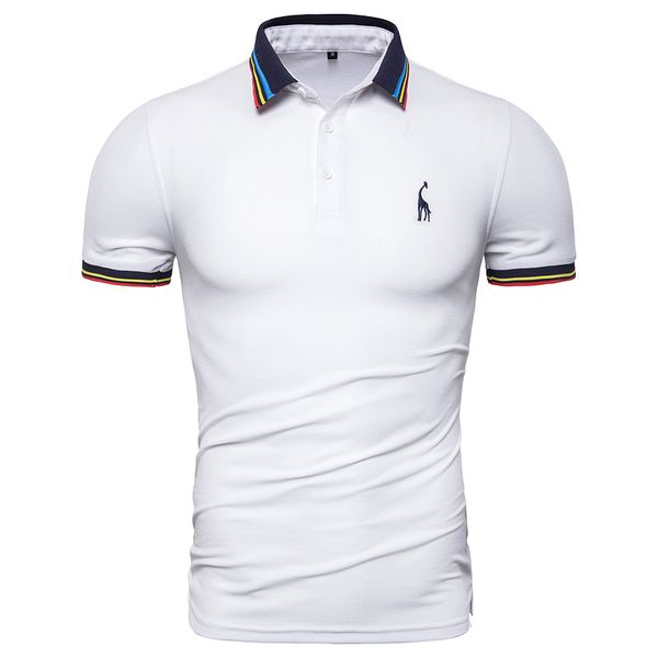 dropshipping 2019 new summer cotton polo men solid deer embroidery short sleeve polo shirt men fashion polo giraffe mens shirts, White;black
dropshipping 2019 new summer cotton polo men solid deer embroidery short sleeve polo shirt men fashion polo giraffe mens shirts, White;black