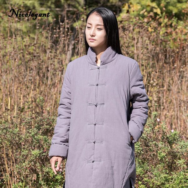 2019 new winter women clothing parkas thick plus size vintage brief chinese style coat female long sleeve keep warm casual, Black
2019 new winter women clothing parkas thick plus size vintage brief chinese style coat female long sleeve keep warm casual, Black