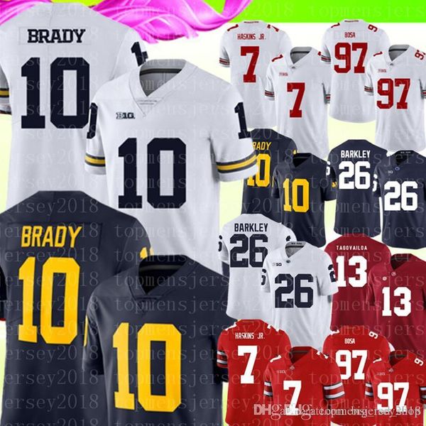 michigan wolverines 10 tom brady jersey mens blue white college football jerseys 7 dwayne haskins jr 13 tua tagovailoa, Black
michigan wolverines 10 tom brady jersey mens blue white college football jerseys 7 dwayne haskins jr 13 tua tagovailoa, Black