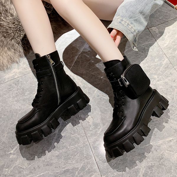 women's shoes lolita boots lace up winter footwear round toe flat heel booty woman platform boots-women fashion, Black
women's shoes lolita boots lace up winter footwear round toe flat heel booty woman platform boots-women fashion, Black