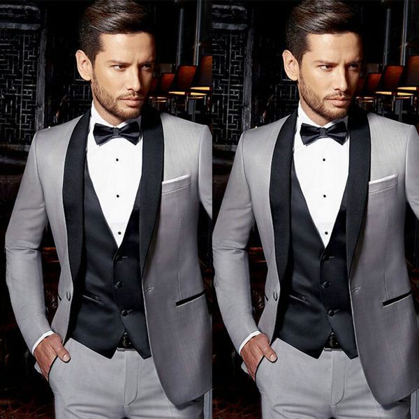 выполненные на заказ серебряные костюмы groom tuxedo атласной шаль отворота для мужчин свадебного trajes де hombre groomsmen эпикировка 3шта, Black;gray
выполненные на заказ серебряные костюмы groom tuxedo атласной шаль отворота для мужчин свадебного trajes де hombre groomsmen эпикировка 3шта, Black;gray