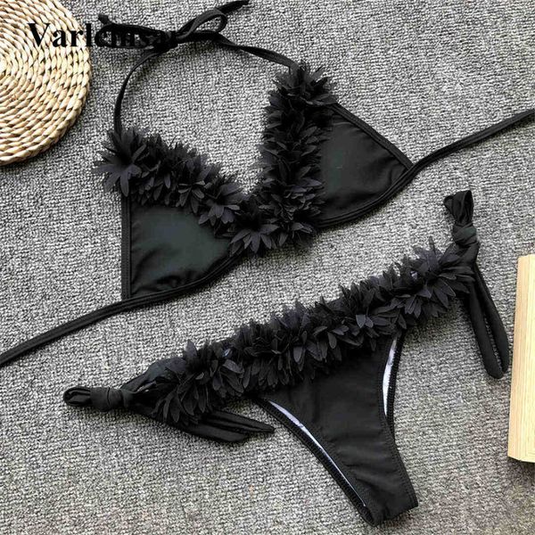 black ruffled bikini 2019 women swimwear female swimsuit two-pieces bikini set halter bather bathing suit wear v1205, White;black
black ruffled bikini 2019 women swimwear female swimsuit two-pieces bikini set halter bather bathing suit wear v1205, White;black