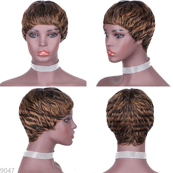 human wigs for brazilian straight short wigs african american women no lace wigs bang machine wig 2020 bob marley hair 1/27 color, Black;brown
human wigs for brazilian straight short wigs african american women no lace wigs bang machine wig 2020 bob marley hair 1/27 color, Black;brown