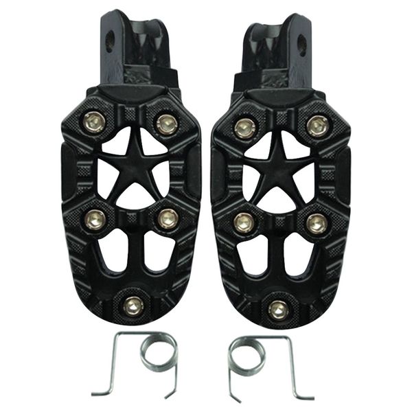 1pair footrest pedal motorcycle foot pegs replacement anti slip aluminum alloy sturdy dirt bike repair durable universal treadle
1pair footrest pedal motorcycle foot pegs replacement anti slip aluminum alloy sturdy dirt bike repair durable universal treadle