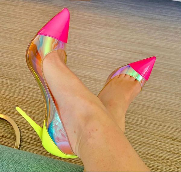 luxurious brands women heels red bottom debout pvc pumps pointed toe high heels perfect ladies stiletto heels party wedding dress, Black
luxurious brands women heels red bottom debout pvc pumps pointed toe high heels perfect ladies stiletto heels party wedding dress, Black