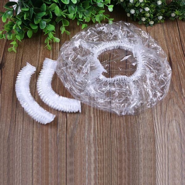 waterproof and durable disposable hat l one-off elastic shower bathing cap clear hair salon bathroom products @6
waterproof and durable disposable hat l one-off elastic shower bathing cap clear hair salon bathroom products @6