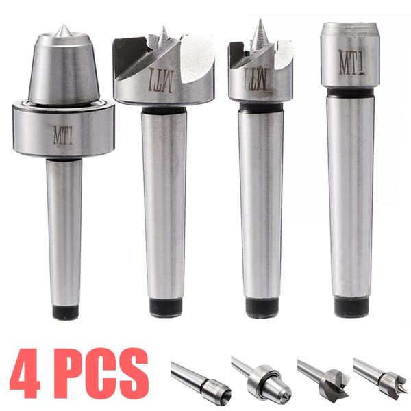 4pcs mt1 wood lathe center set steel rotary metalworking lathe tool spur driver spur center power tool parts
4pcs mt1 wood lathe center set steel rotary metalworking lathe tool spur driver spur center power tool parts