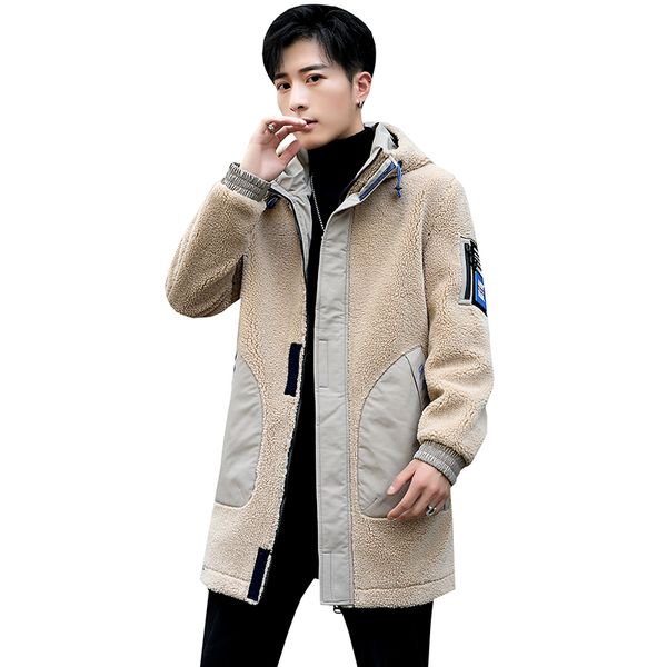 fashion new winter jacket men thicken warm wool men parkas hooded fleece man's jackets outwear cotton coat parka, Black
fashion new winter jacket men thicken warm wool men parkas hooded fleece man's jackets outwear cotton coat parka, Black