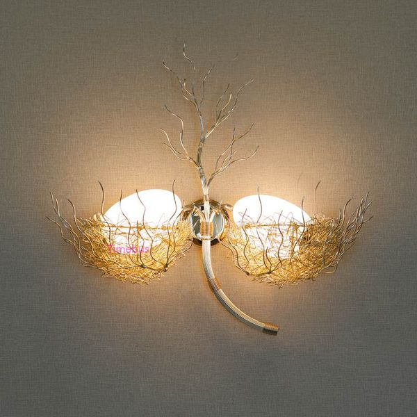 european personality aluminum wire bird nest wall lamp living room bedroom wall light aisle led lighting creative stair bathroom lights
european personality aluminum wire bird nest wall lamp living room bedroom wall light aisle led lighting creative stair bathroom lights