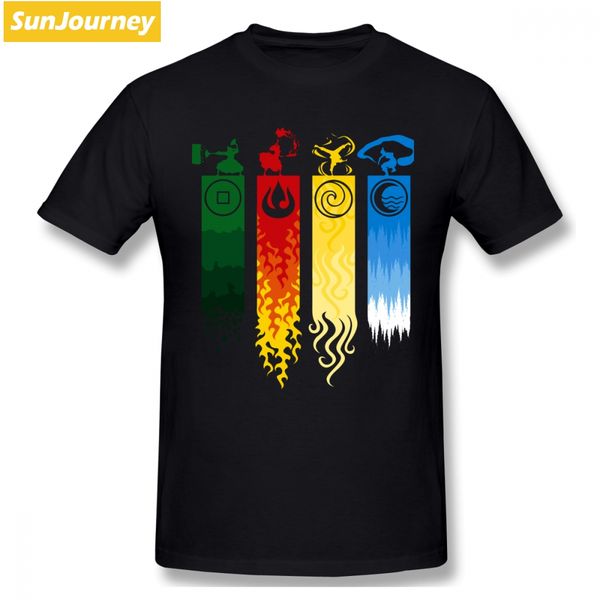 avatar four elements men t shirt fashion street wear oversize cotton crewneck short sleeve men's clothes, White;black
avatar four elements men t shirt fashion street wear oversize cotton crewneck short sleeve men's clothes, White;black