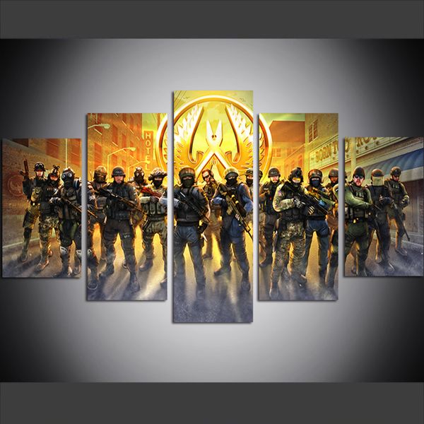 5 piece large size canvas wall art pictures creative sniper game poster art print oil painting for living room
5 piece large size canvas wall art pictures creative sniper game poster art print oil painting for living room