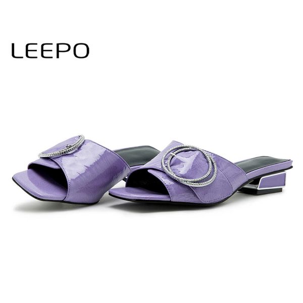 leepo women slides shoes ladies handmade genuine leather sandals woman purple square heels outdoor slippers fenty beauty shoes, Black
leepo women slides shoes ladies handmade genuine leather sandals woman purple square heels outdoor slippers fenty beauty shoes, Black
