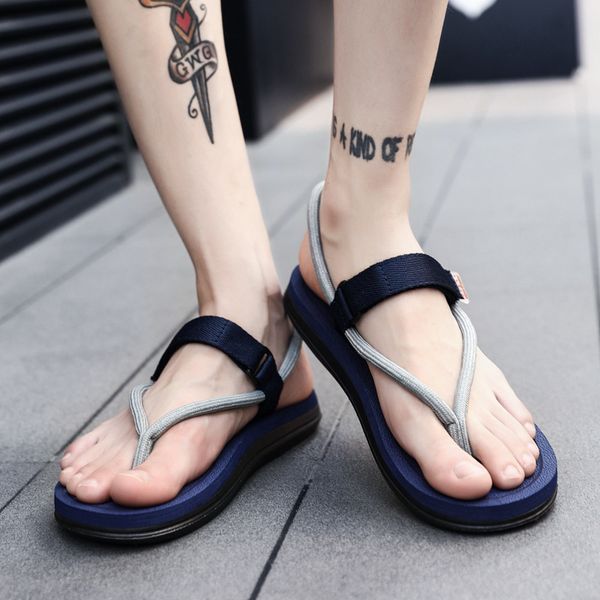 yeeloca summer new mens sandals wild couple flat personality fashion slip flip flops sandalias hombre 2019 plus size 36-45, Black
yeeloca summer new mens sandals wild couple flat personality fashion slip flip flops sandalias hombre 2019 plus size 36-45, Black