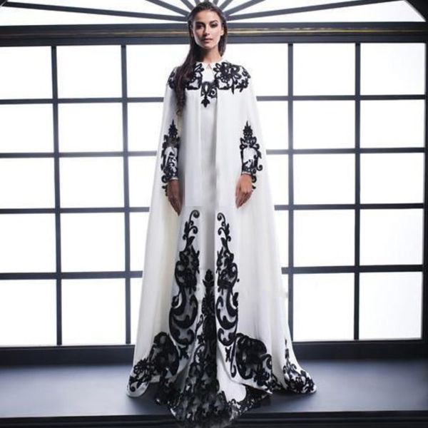 2020 elegant plus size arabic african prom dresses muslim evening gowns long formal party dress, Black
2020 elegant plus size arabic african prom dresses muslim evening gowns long formal party dress, Black