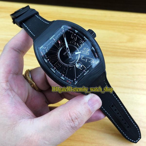 vanguard v 45 sc dt black date dial japan miyota 9015 automatic mens watch luminous carbon fibre case rubber strap watches, Slivery;brown
vanguard v 45 sc dt black date dial japan miyota 9015 automatic mens watch luminous carbon fibre case rubber strap watches, Slivery;brown