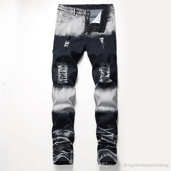 holes stretch mens long jeans regular mid waist straight mens pants fashion male apparel distrressed blue white
holes stretch mens long jeans regular mid waist straight mens pants fashion male apparel distrressed blue white