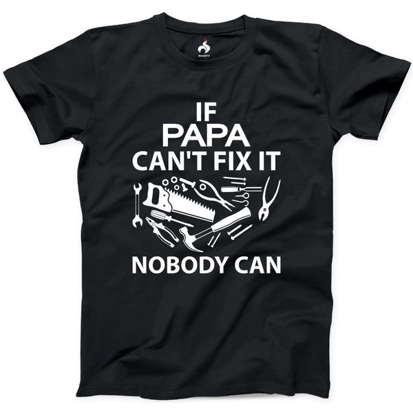 if papa can't nobody can tshirt 100% cotton new tee tools father t-shirt100% quality cotton mens print tee shirt 100%, White;black
if papa can't nobody can tshirt 100% cotton new tee tools father t-shirt100% quality cotton mens print tee shirt 100%, White;black