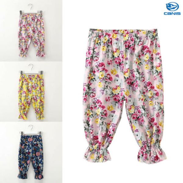 Baby Girls Pants Summer Children Girls Cotton Linen Flower Printed Casual Harem Pants Capris Child Trousers Kids Bloom
Baby Girls Pants Summer Children Girls Cotton Linen Flower Printed Casual Harem Pants Capris Child Trousers Kids Bloom