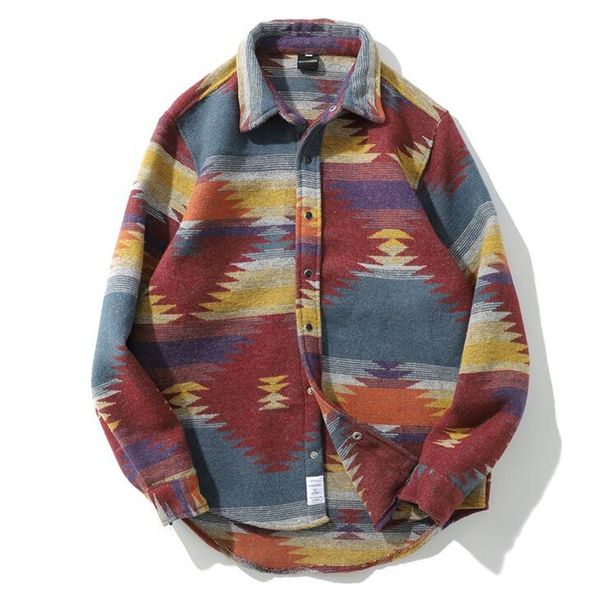 2020 new geometric striped long sleeve shirts men hip hop button down dress shirt streetwear hipster fashion casual shirts, Black;brown
2020 new geometric striped long sleeve shirts men hip hop button down dress shirt streetwear hipster fashion casual shirts, Black;brown