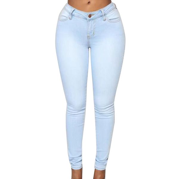 women's jeans high waisted skinny women clothing streetwear casual pencil pants woman, Blue
women's jeans high waisted skinny women clothing streetwear casual pencil pants woman, Blue
