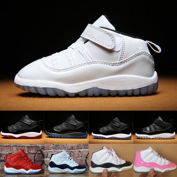 Top Quality 11s Sports shoes For Kids Comfortable and Soft Birthday Gift Black white red gray baby shoes Basketball shoes Size 28-35
Top Quality 11s Sports shoes For Kids Comfortable and Soft Birthday Gift Black white red gray baby shoes Basketball shoes Size 28-35