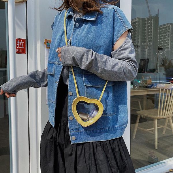 pu pvc waterproof chains shoulder bags creative beach messenger bag for women love heart shape transparent jelly purse
pu pvc waterproof chains shoulder bags creative beach messenger bag for women love heart shape transparent jelly purse