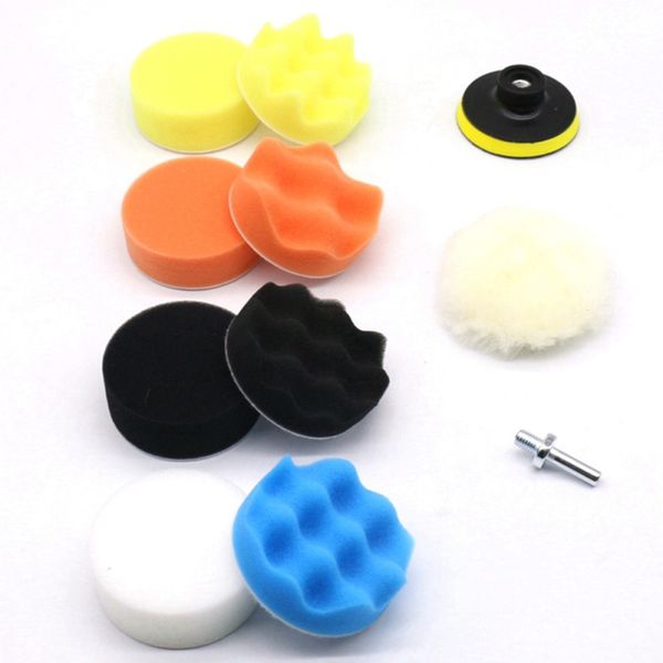 11pcs 3" waffle buffer compound waxing polishing wheel tool sponge pad drill adapter kit set auto car polisher cleaning
11pcs 3" waffle buffer compound waxing polishing wheel tool sponge pad drill adapter kit set auto car polisher cleaning