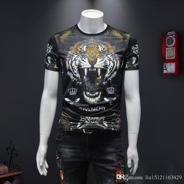 2020 summer men's ice silk short-sleeved t-shirt round neck slim flower version wild casual youth half-sleeved t-shirt tide men size m, White;black
2020 summer men's ice silk short-sleeved t-shirt round neck slim flower version wild casual youth half-sleeved t-shirt tide men size m, White;black