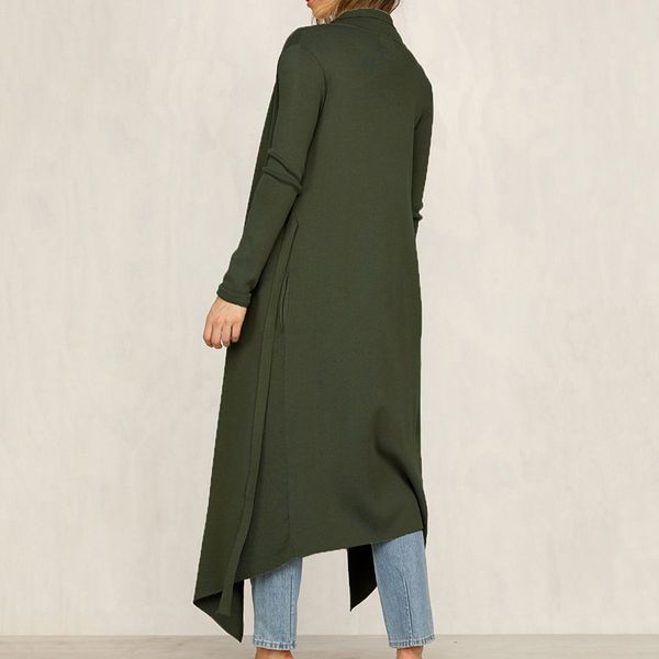 womens trench coat long over the knee british style solid color autumn coat long warm loose windbreaker ie998, Tan;black
womens trench coat long over the knee british style solid color autumn coat long warm loose windbreaker ie998, Tan;black