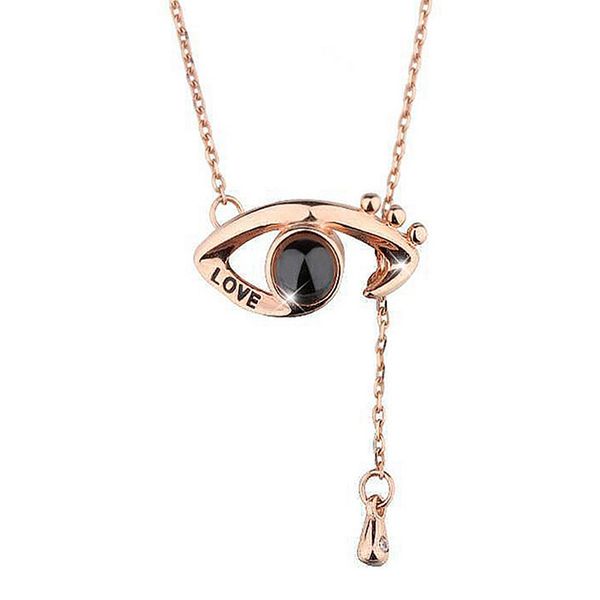 4pcs /lot New Fashion 100 languages I love you Angel Eyes Projection Pendant Necklace Romantic Love Memory Wedding Clavicular Necklace
4pcs /lot New Fashion 100 languages I love you Angel Eyes Projection Pendant Necklace Romantic Love Memory Wedding Clavicular Necklace